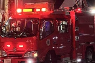 横浜・港北の住宅で火事　木造2階建てを全焼　けが人なし
