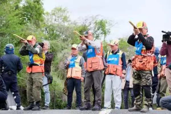 住宅街にクマやイノシシが出没したら…　神奈川県警などが秦野で緊急銃猟の訓練、首都圏では初　