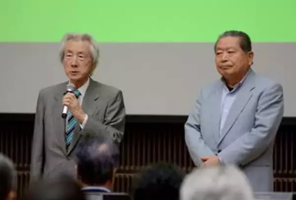 小泉純一郎元首相、横浜で沈黙破る　「自然エネルギーでいい国に」脱原発勢力衰退に危機感、原発回帰にくぎ刺す