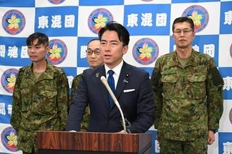 「言語道断で強い憤り」小泉防衛相が抗議　那覇・強盗殺人容疑で米兵逮捕
