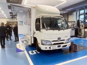 商用車に搭載できるトイレ 神奈川トヨタ、日大発のベンチャーと共同開発