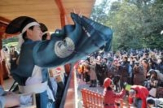 鎌倉・鶴岡八幡宮で100人が「福は内」　節分、神奈川各地で豆まき