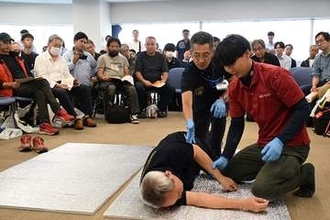 熱中症対策、職場内で共有　横浜で出張講習　「見えない災害」に目配り