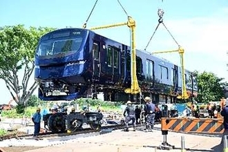 相鉄グループ、横浜・園芸博会場に新型車両搬入　電力設備で車両機器動かす計画、出展の目玉に