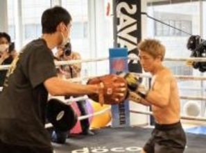 統一王者・井上尚弥が練習公開、5月2日タイトルマッチ　「非常に楽しみ」