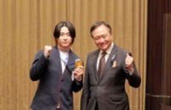 ミラノで金メダル、地元へ「うれしい」　横浜出身の男子ハーフパイプ戸塚優斗選手が知事訪問