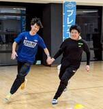 「プレス工業の選手も指導、発達障害のある小学生と高校生9人がマラソン挑戦」の画像1