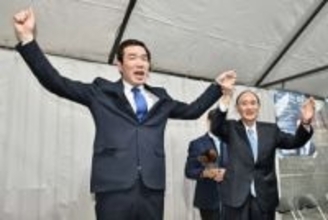 【衆院選】菅義偉元首相の後継が圧勝　自民・新田章文氏「菅イズム継承」誓う、神奈川2区