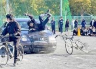 「一日署長」俳優・松永有紗さんも参加、相模原・麻溝台高校で交通安全教室　「神奈川県は自転車事故が多い」