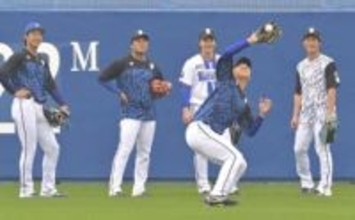 【2026春季キャンプ】DeNA、強風で大半が室内練習に　投手陣は中川虎や吉野らブルペン入り