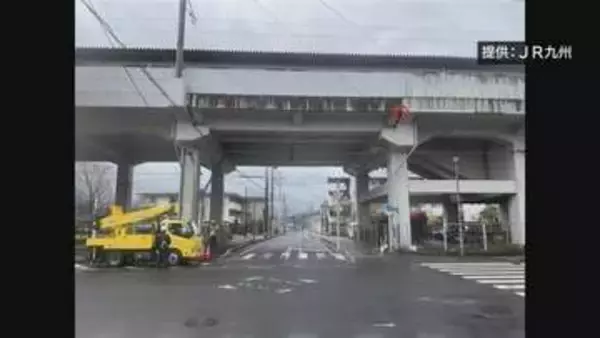 ＪＲ九州　橋梁や駅で天井材の落下相次ぐ