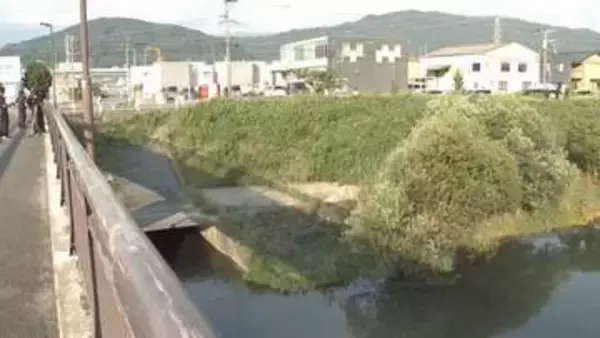 御笠川の水難事故　中学生の身元確認　今も意識不明