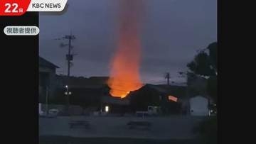 糸島市で住宅全焼　住人男性と連絡取れず