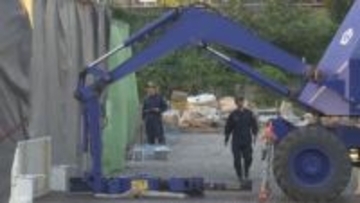 不発弾を回収し規制解除…空き家の解体現場で発見