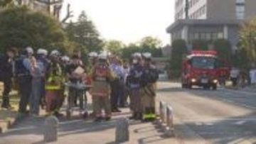 佐賀大学本庄キャンパスで火災　実験中に火が出たか