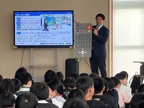 「まずは自分の命　そして人を助けられる人に」KBC防災出前授業で伝えた長岡アナのメッセージ