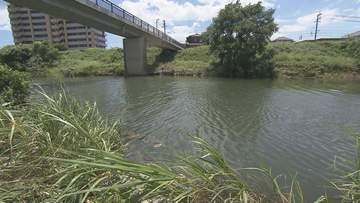 御笠川の水難事故　男子中学生の死亡確認