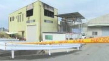 ２９日未明 柳川市の工場で火事　けが人なし