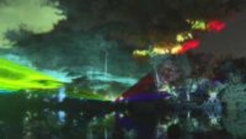 ”西日本初”和洋の庭園で光と音のショータイム