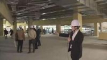 旦過市場の新商業施設　内部を初公開