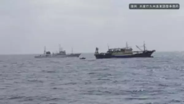 長崎県沖ＥＥＺで中国漁船を拿捕・船長を現行犯逮捕