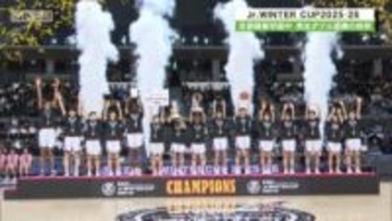 Ｊｒ.ウインターカップ全国Ｕ１５バスケットボール選手権大会　京都精華学園中学校がアベック優勝！