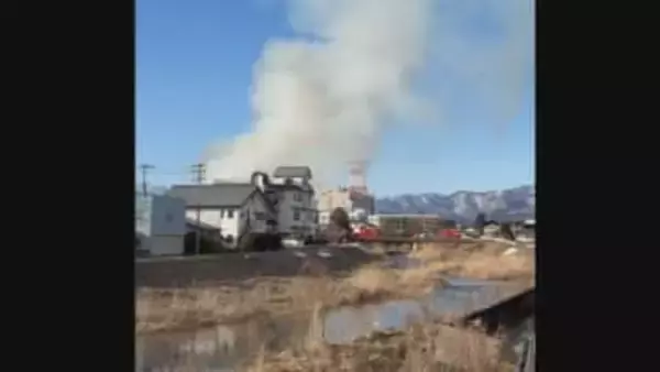 【速報】９軒が炎上中　喜多方市中心部で火災 少なくとも１人がけが