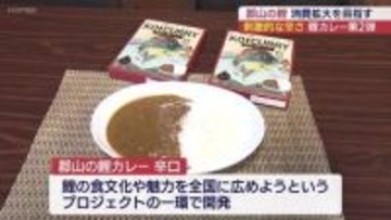 郡山の鯉カレー 辛口発売　鯉の食文化や魅力を発信（福島）