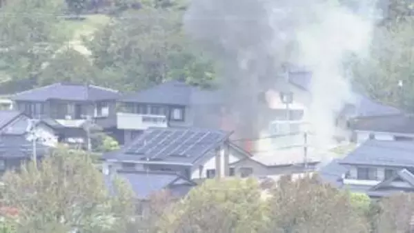 【速報】郡山市富久山町で住宅火災 ６０代男性１人が病院に搬送