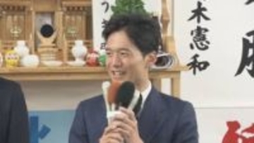 福島市長選挙の開票終了…初当選の馬場氏が５万８千票余りを獲得