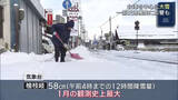 「【午前11時半現在】吹雪で東北道が通行止め（福島）」の画像1