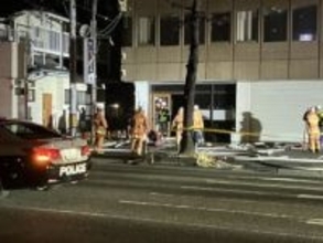 郡山市の飲食店で深夜に火事…出火当時、店内は無人（福島）