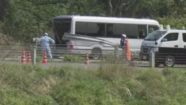 【速報】磐越自動車道でマイクロバスを含む車3台絡む事故　1人が死亡（福島）