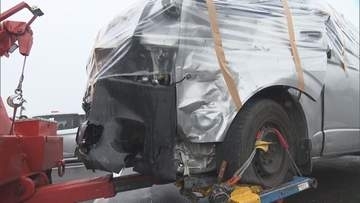 矢吹町で事故　運転手の男性が意識不明