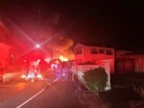 【速報】福島市の住宅が炎上　少なくとも近くの建物３軒にも燃え移る（福島）