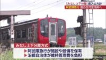 国の交付金も　阿武隈急行が「みなし上下分離」へ（福島）