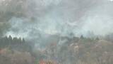 「「ごみを燃やしていた火が山に…」いわき市で山火事　ヘリで上空から消火活動も鎮火に至らず（福島）」の画像1
