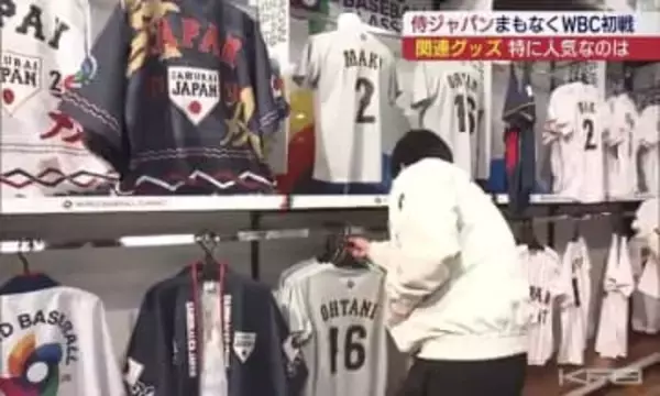 侍ジャパン応援グッズ スポーツ店で売れ行き好調(福島)