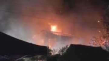 未明に鎮火 福島市の住宅火災 計４棟が焼ける けが人なし（福島）