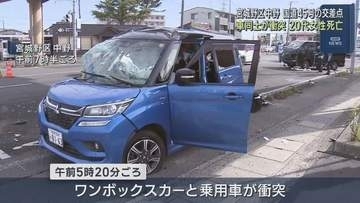 【続報】仙台市の国道死亡事故で３１歳の男を逮捕　信号無視か