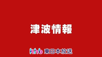 【津波観測】石巻市鮎川２０センチ　仙台港２０センチ