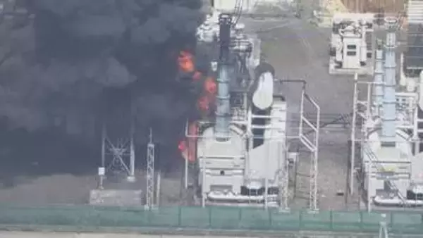 【速報】仙台市太白区秋保の変電所で火災　炎上中　けが人の情報なし