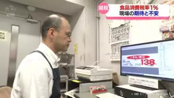 食品の消費税率　２年限定で１％に引き下げへ　喜ぶ消費者　対応に追われる小売の現場　富山県