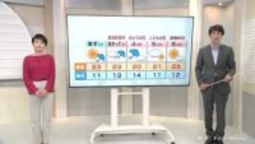 大型連休後半　あすから週明けは雨も終盤は晴れる見込み