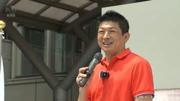 来春の県議選に富山市と高岡市から計２人擁立へ　参政党の神谷代表が高岡で街頭演説