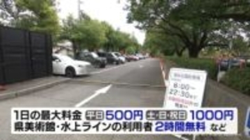 環水公園の駐車場 3月から有料化　慢性的な混雑の解消へ期待　富山