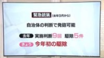 「住宅街でも油断しないで」　県が「ツキノワグマ出没警報」