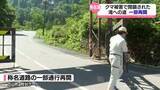 「クマ被害で閉鎖していた称名滝への道路　一部の通行再開」の画像1