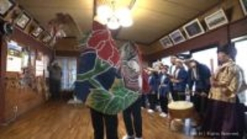 「地元の人にとても愛されている」６年ぶり復活　南砺市利賀地域の「初午」