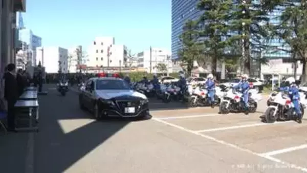 春の全国交通安全運動　富山県警で出発式　今月15日まで